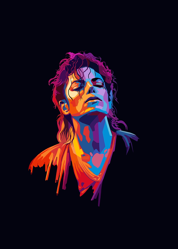 Michael Jackson Pop Art Portrait