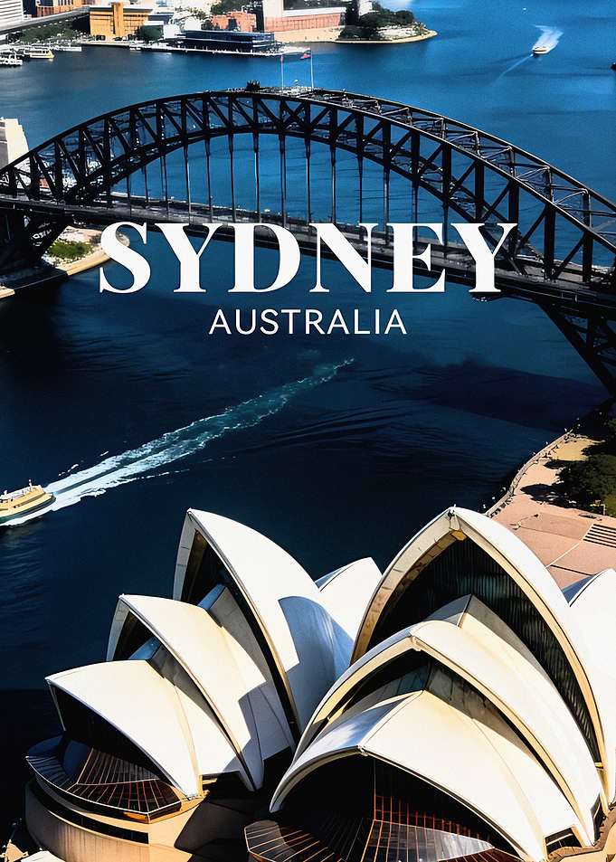 Sydney Opera House and Harbour Bridge