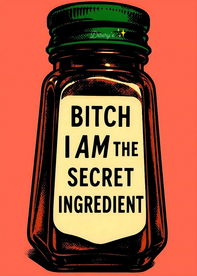 Bitch I Am The Secret Ingredient