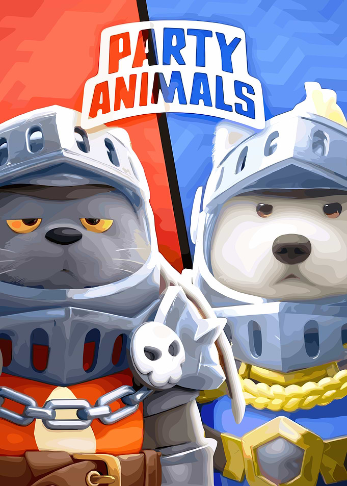 Party Animals Game Art