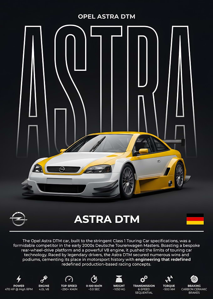 Opel Astra DTM Race Car