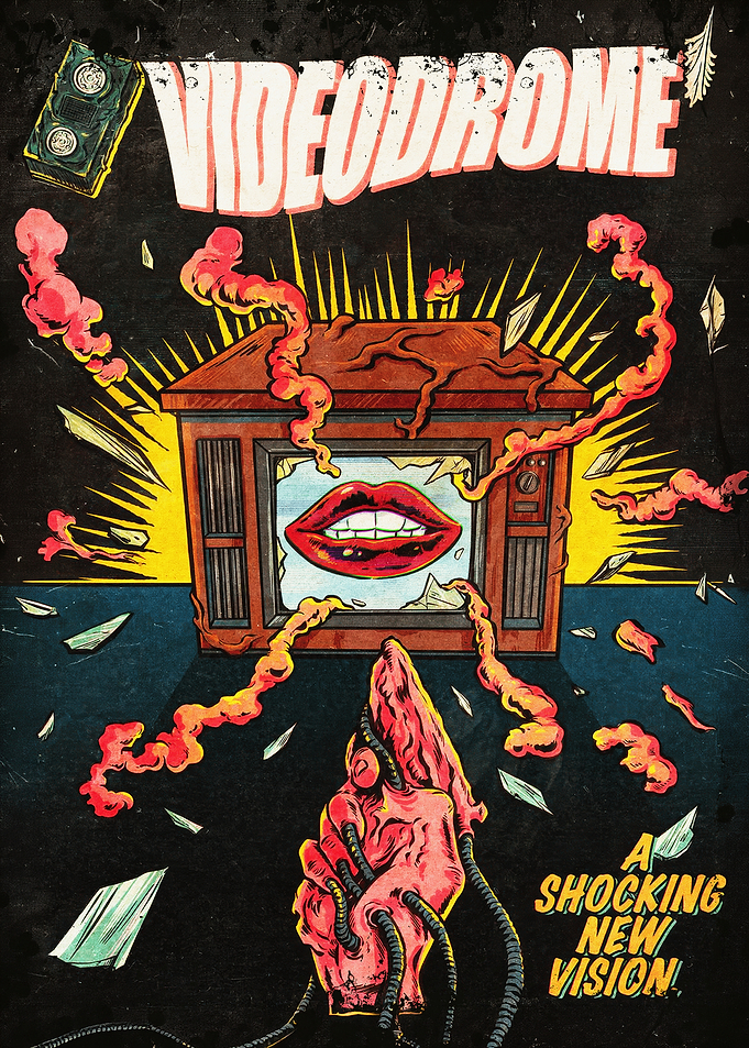 Videodrome Movie Poster