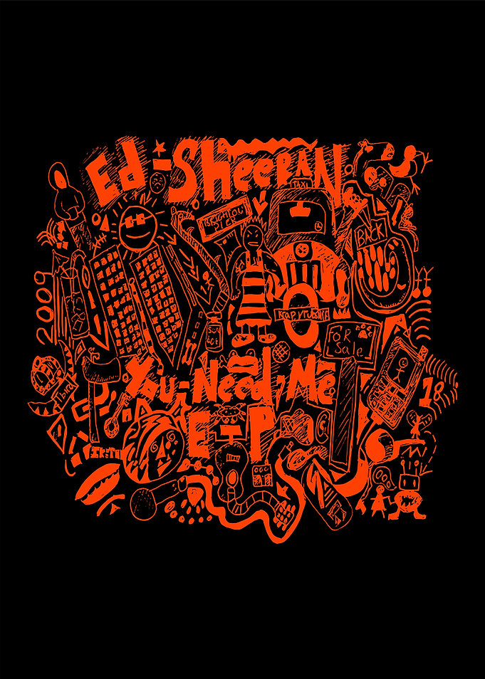 Ed Sheeran Doodle Art