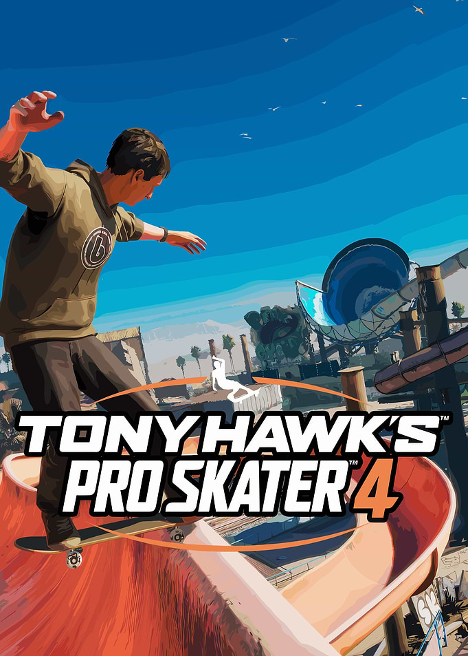Tony Hawk's Pro Skater 4 Cover Art