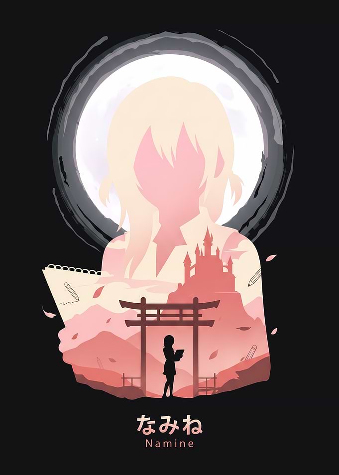 Namime Anime Silhouette Art