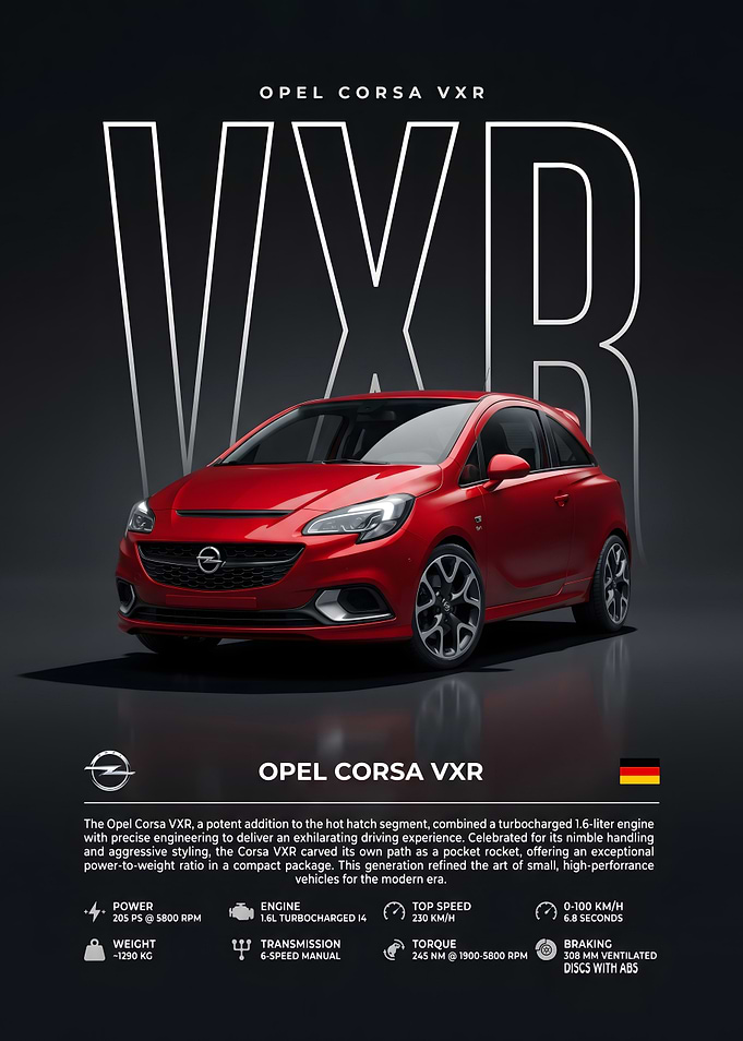 Opel Corsa VXR Hot Hatch