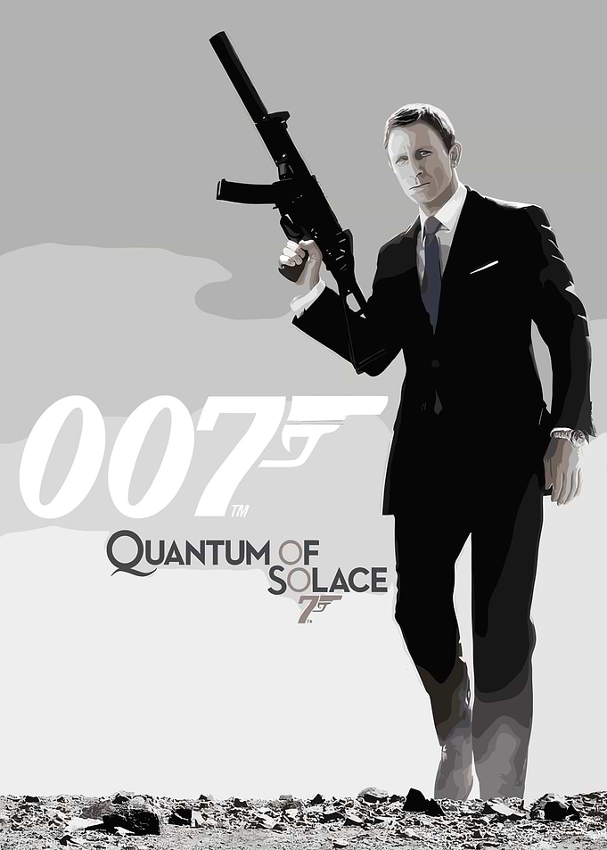 James Bond Quantum of Solace Poster