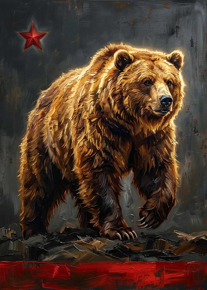 California Republic Bear | California State Flag Art Inspired by California Love Heritage