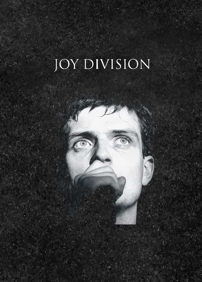 Joy Division Ian Curtis Portrait