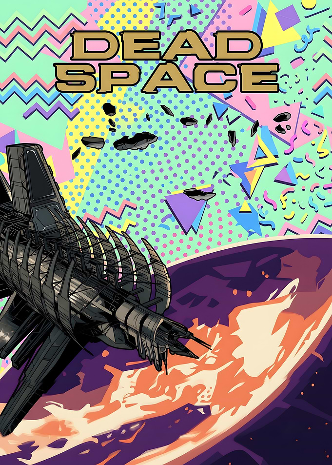 Dead Space Retro Poster