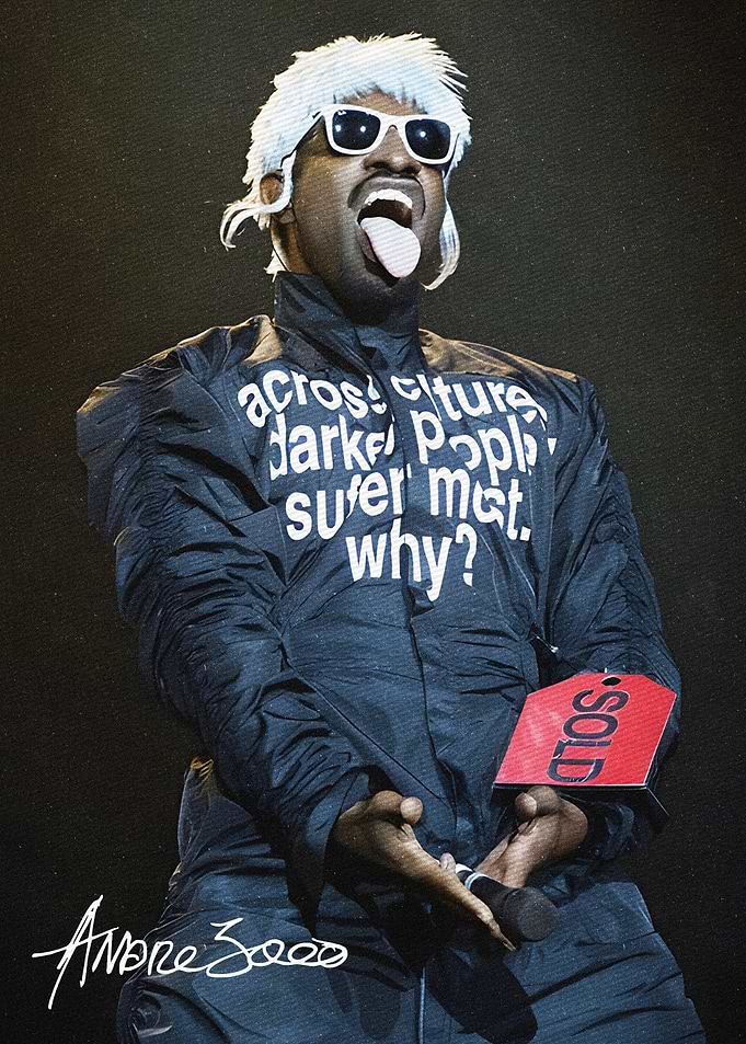 Andre 3000 Performing on Stage