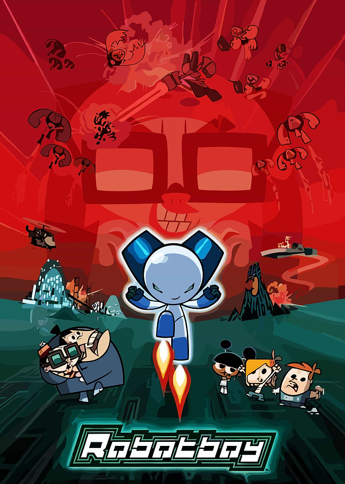 Robotboy and friends in action