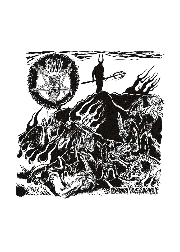 Demonic Battle Scene