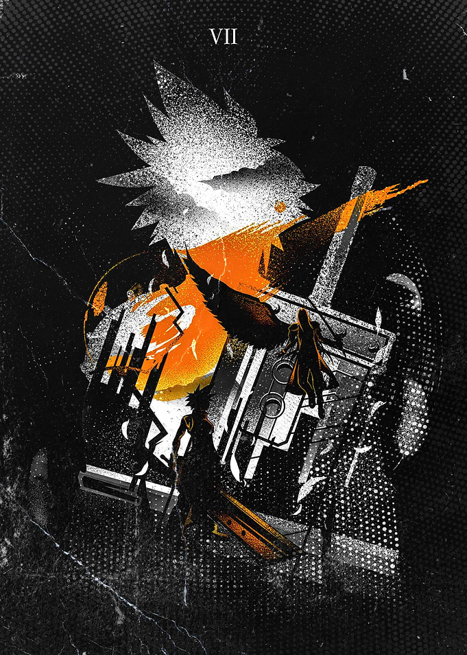 Final Fantasy VII Poster Art