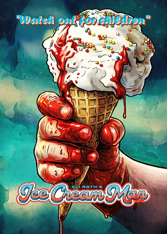 Bloody Ice Cream Man Poster