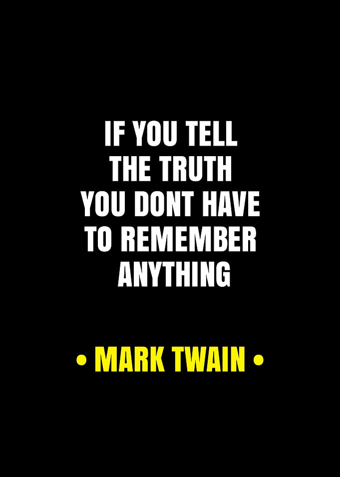 Mark Twain Quote on Truth