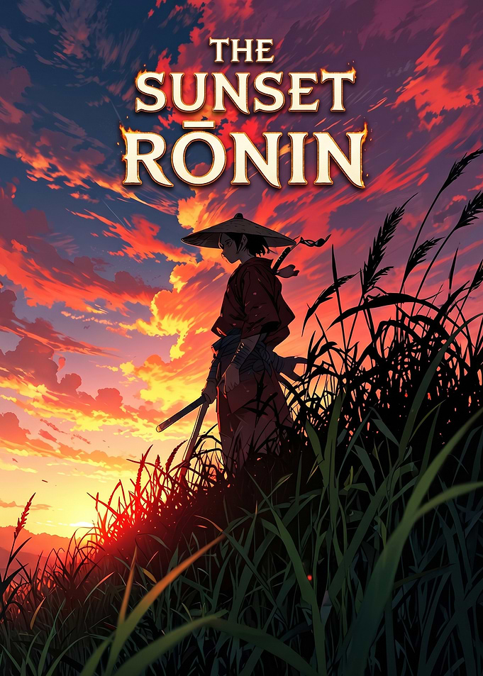 The Sunset Ronin Anime Poster