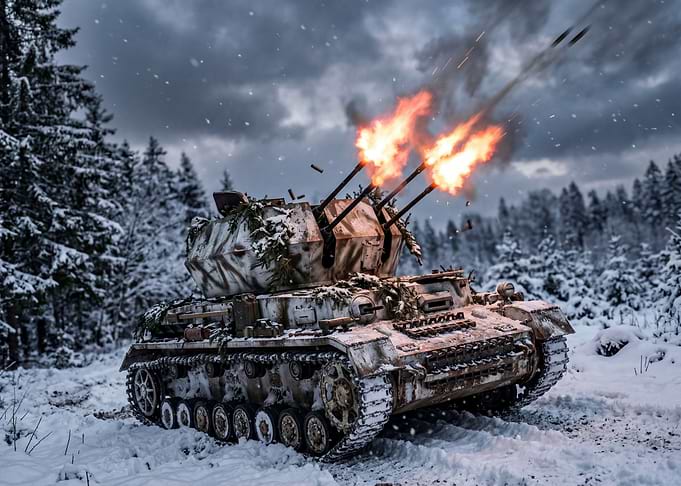 Winter Tank Firing