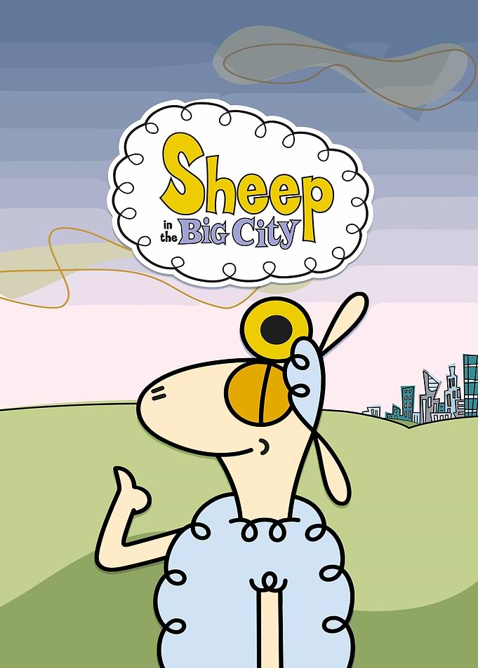 Sheep in the Big City cartoon