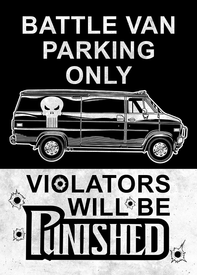The Punisher: Battle Van Parking