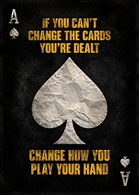 Ace of Spades Motivational Poster