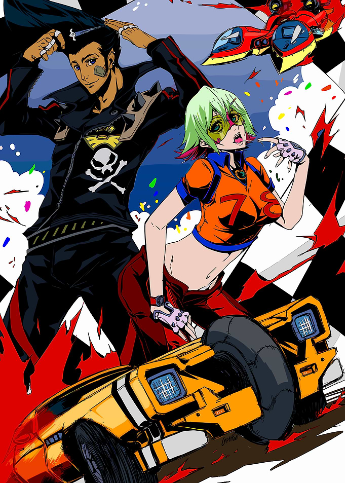 red line game art