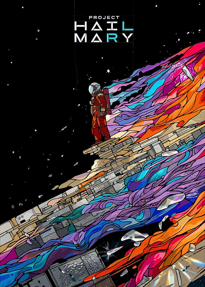 Project Hail Mary Astronaut in Space