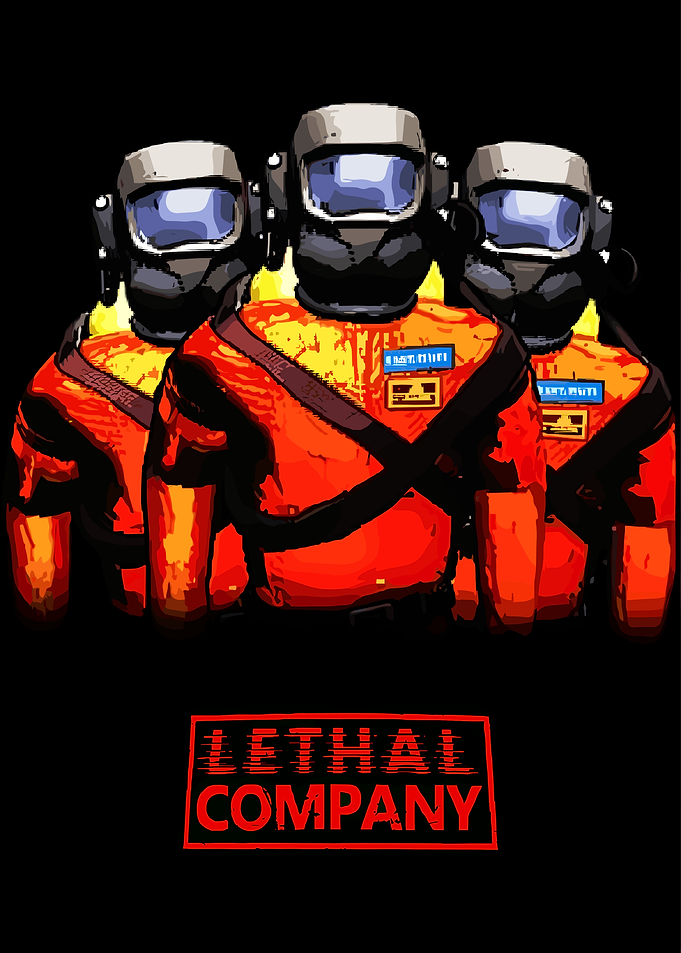 Lethal Company Game Art