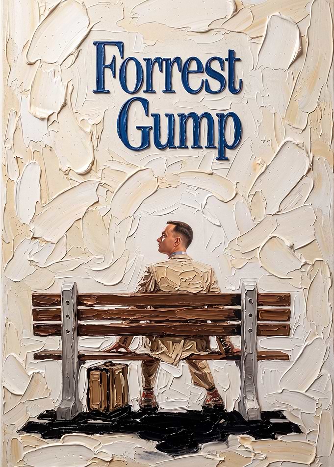 Forrest Gump Movie Poster Painting