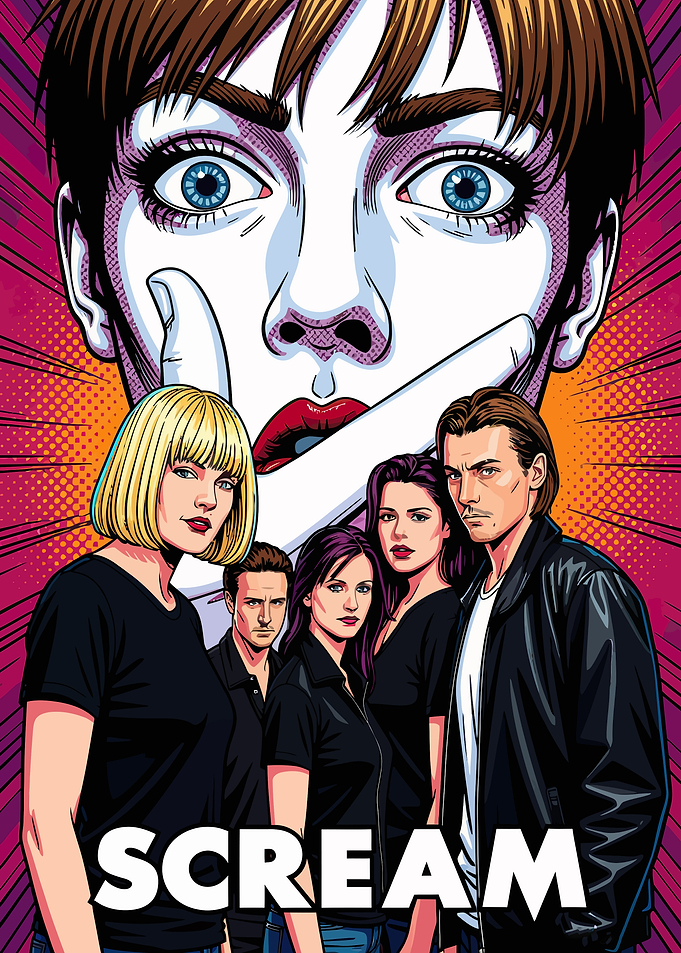 Scream Movie Poster Art