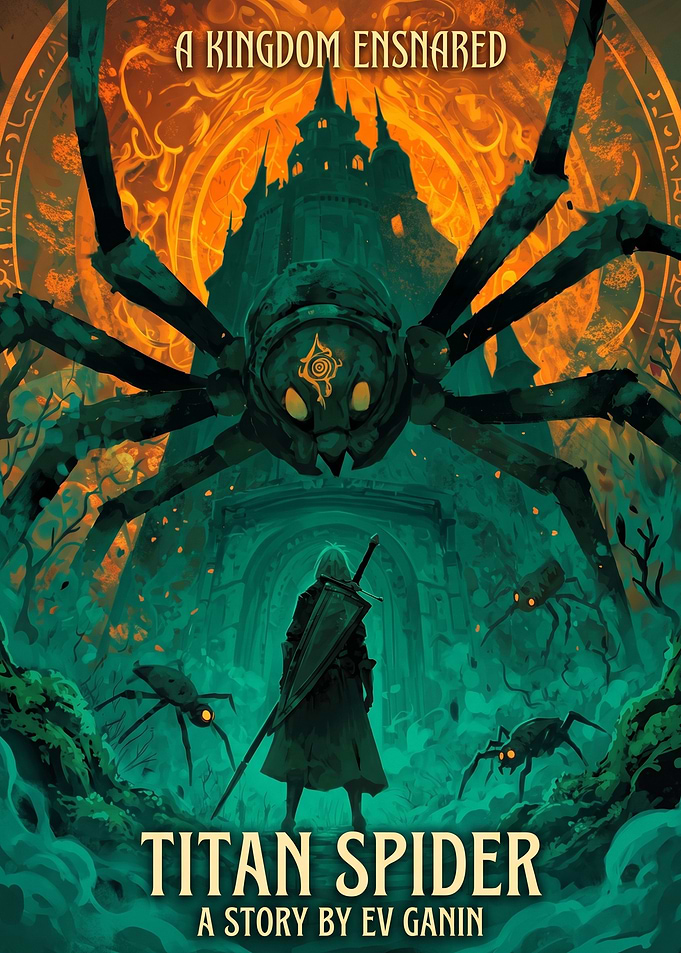 Titan Spider Book Cover