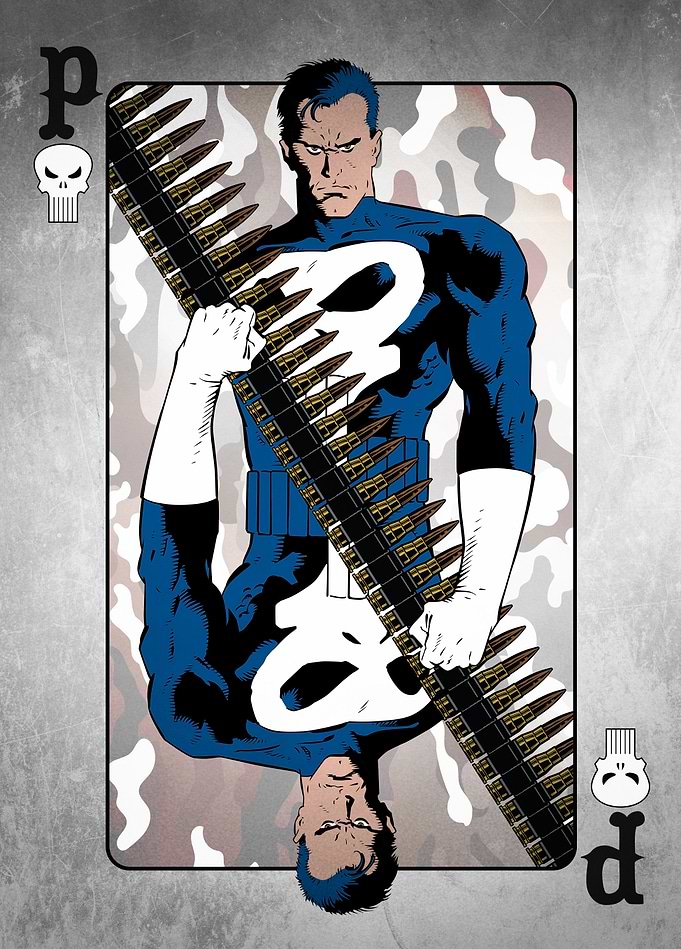 The Punisher: Punisher Playing Card