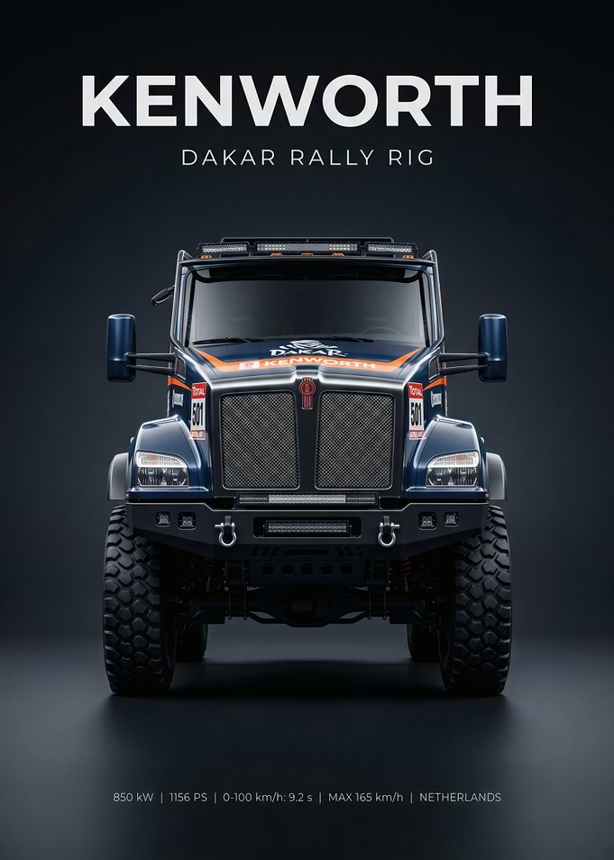 Kenworth Dakar Rally Rig