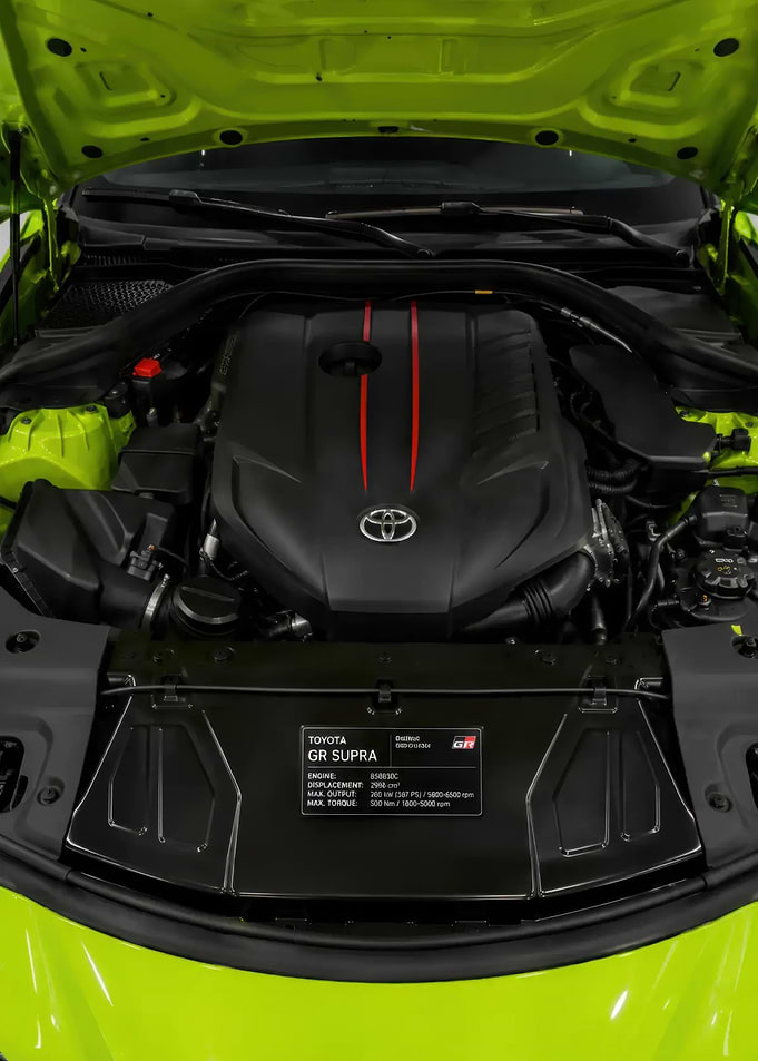 Toyota GR Supra Engine Bay
