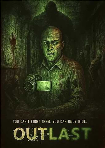 Outlast Video Game Poster