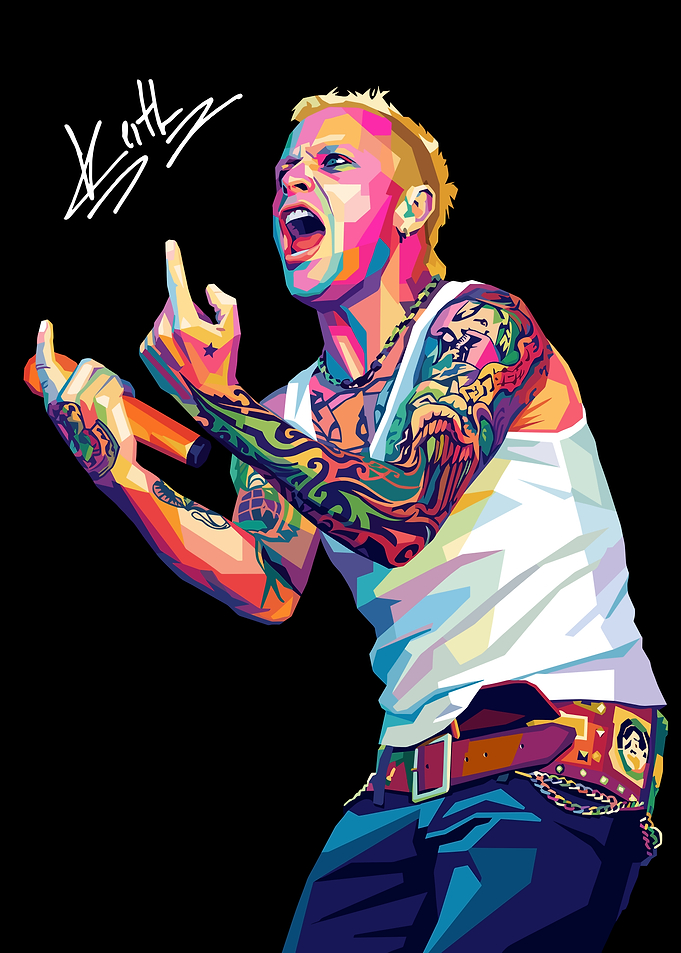 Corey Taylor WPAP Portrait