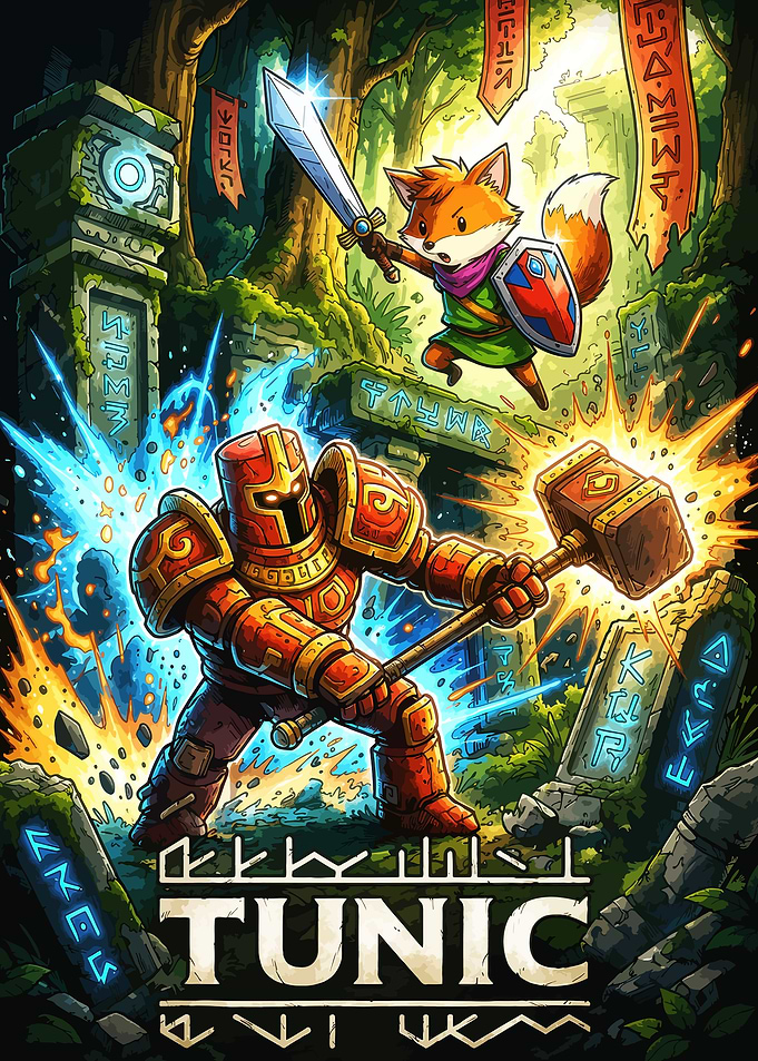 Tunic Game Art