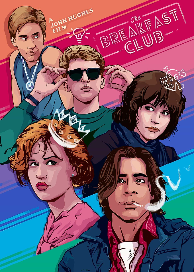 The Breakfast Club Movie Poster