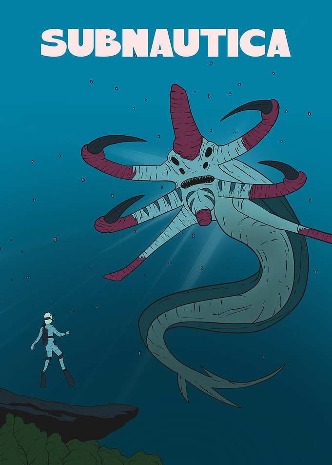 Subnautica Leviathan Encounter