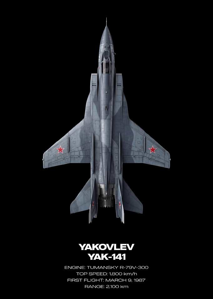 Yakovlev Yak-141 Fighter Jet