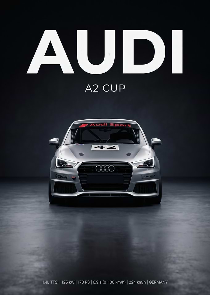 Audi A2 Cup Race Car