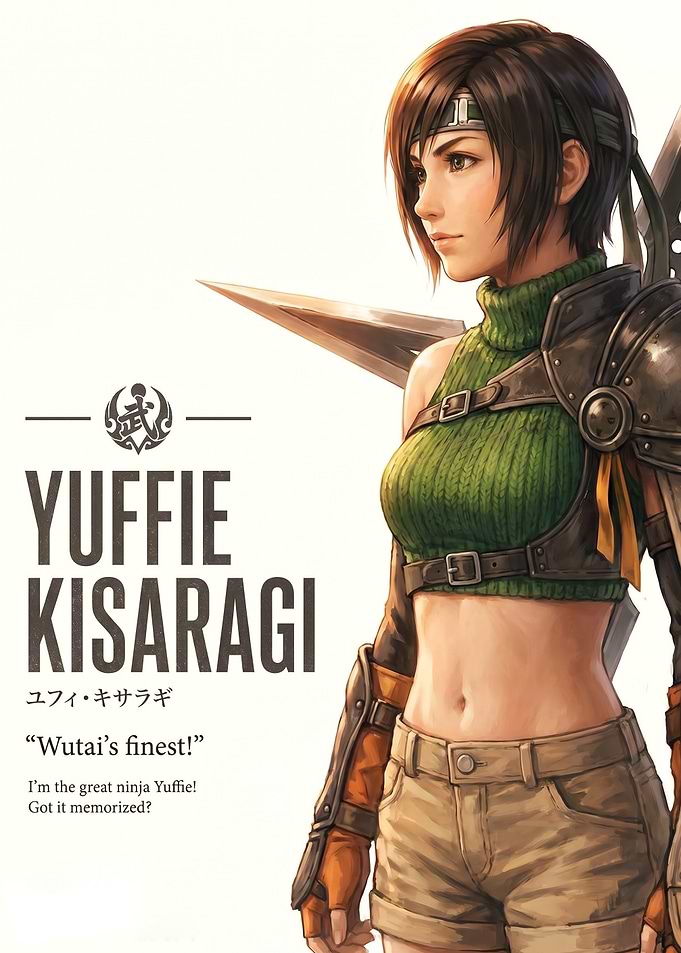Yuffie Kisaragi Artwork