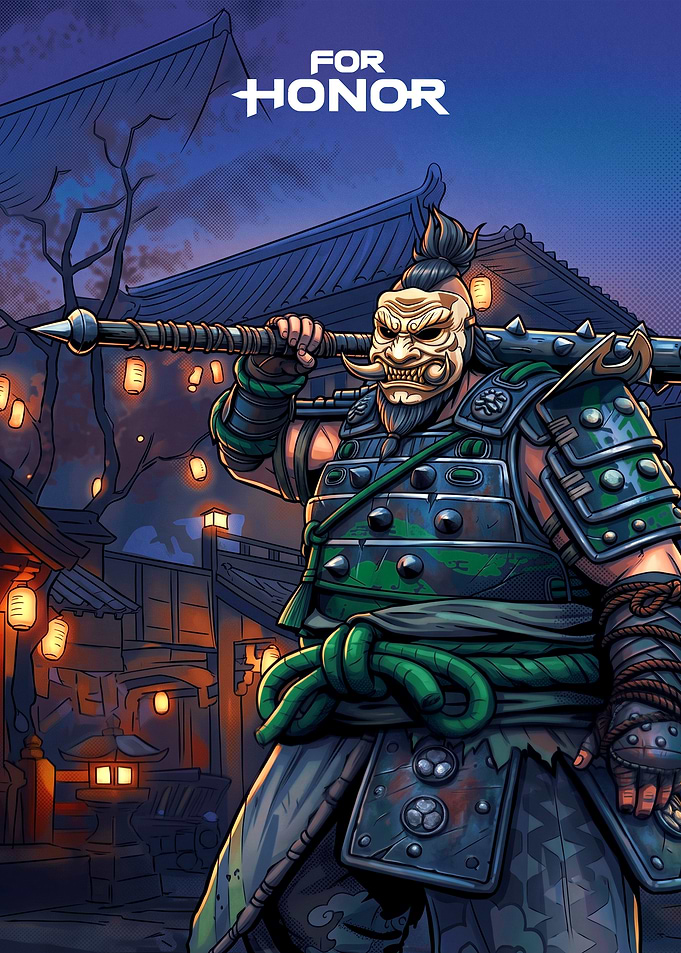 For Honor Samurai Warrior