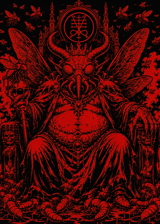 Demonic King of Flies Throne