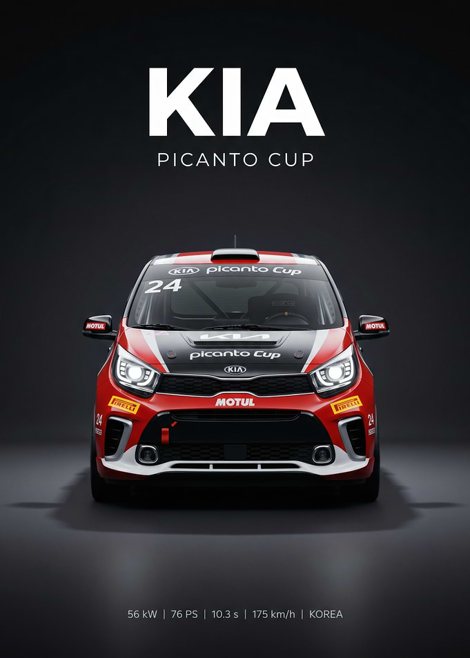 Kia Picanto Cup Racing Car