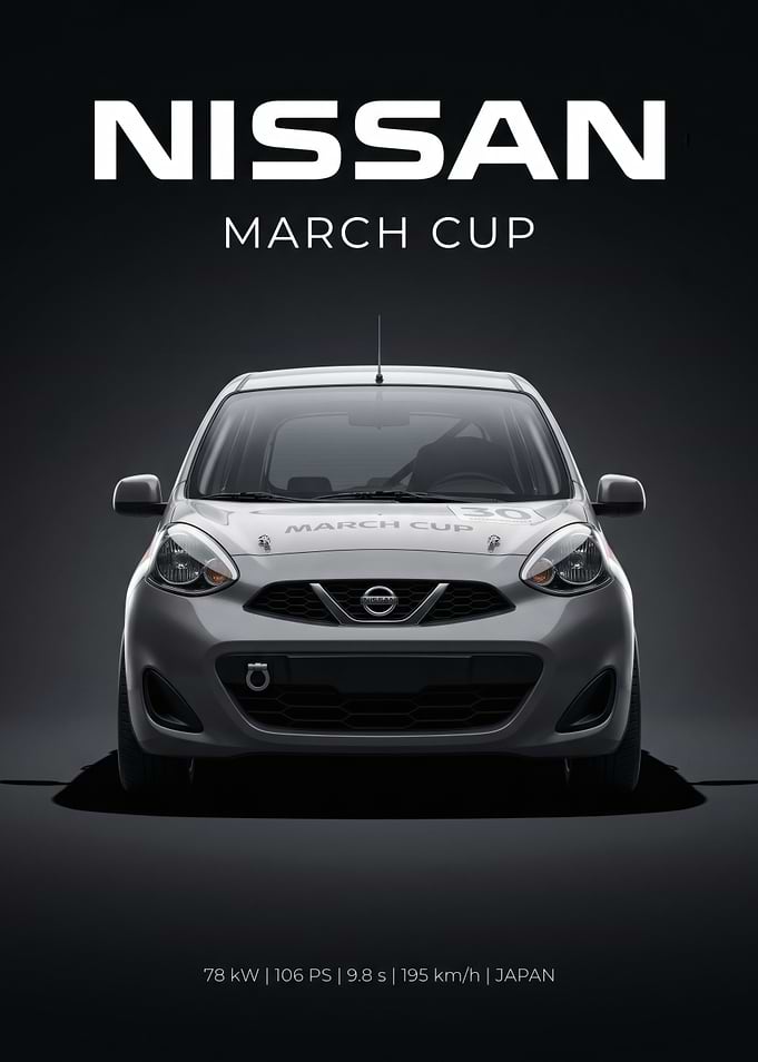 Nissan March Cup Race Car