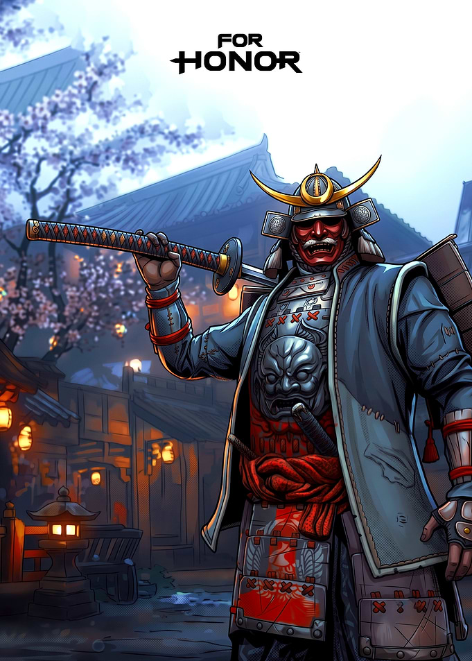 For Honor Samurai Warrior