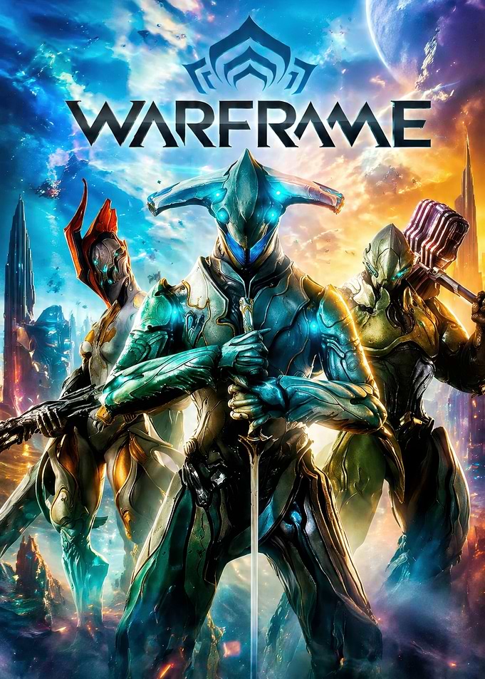 Warframe Game Cover Art