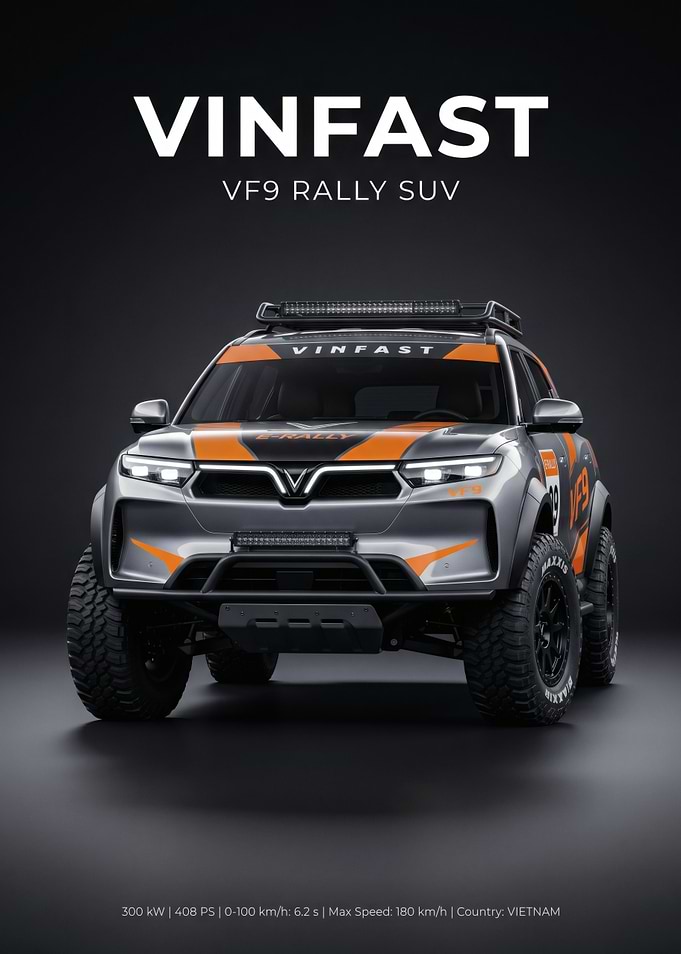 VinFast VF9 Rally SUV
