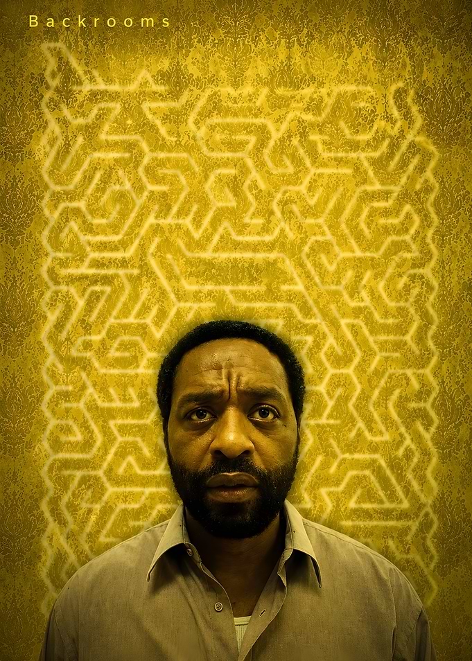 The backrooms movie poster